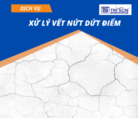 Xử lý vết nứt bê tông